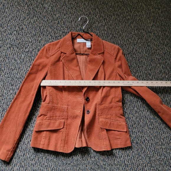 Gorgeous EUC VINTAGE Villager 70s Style Size 8 Corduroy Blazer - Picture 9 of 9